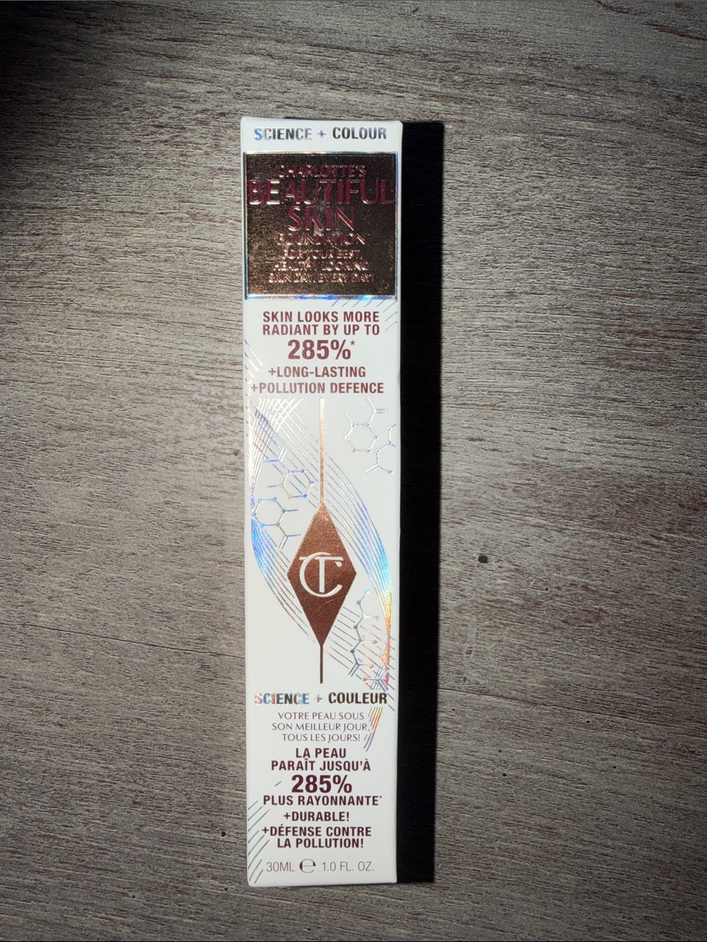 Charlotte Tilbury Foundation shade 2 great protection ! Amazing formula